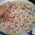 Nikoletta Víg Cooksnap-ja, amikor elkészítette a(z) Tejszínes kukoricás virslis tészta receptet.