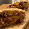 Cooksnap de Au Rèl sur la recette Croque monsieur poulet, oignons confits et comté