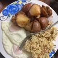 El cooksnap de Pia Villena Traub cuando hizo Papas con Champiñón al Limón.