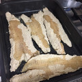 El cooksnap de Matilde Gularte cuando hizo Milanesa de pescado.