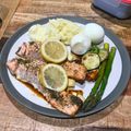 El cooksnap de Pao Garcia Casadiego cuando hizo Salmón al horno con verduras.