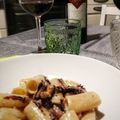 il Alessandra Petrei quando ha preparato Fusilli con radicchio, gorgonzola e noci