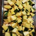 El cooksnap de David gómez cuando hizo Pollo horneado con verduras.