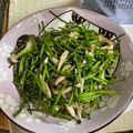 FLAN CHOU 的 減脂菜單-鴻喜菇炒水蓮2人份約106kcal，健康蔬食 cooksnap