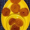 Juliben Dave's cooksnap of when they made ઘંઉ ના લોટ ની ચકરી (Wheat Flour Chakri Recipe in Gujarati).