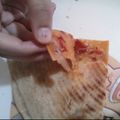 صورة من ____little_cook___، شاركها بعد تجربة وصفة كسرة محشية بصل وبندورة وجبن 🧅 🍅 🧀