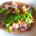 Cooksnap Ani Delighted semasa beliau membuat Sotong Kukus Limau.