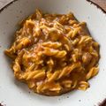 Simi and Milo's cooksnap of when they made Pasta with Tomato and Mozzarella.