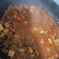 El cooksnap de jesibel montilva cuando hizo Guiso de carne molida, papas y zanahorias.