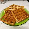 El cooksnap de Maria Sanchez Guzman cuando hizo Waffles keto dulces y salados.