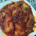 El cooksnap de Lavidaesmaravillosa. (Amparo) cuando hizo Bacalao con tomate.