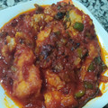 El cooksnap de Lavidaesmaravillosa. (Amparo) cuando hizo Bacalao con tomate.