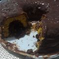 Cooksnap de Kelly Christina Fondelli Reis quando cozinhou Bolo mármore de cenoura com chocolate.
