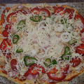 El cooksnap de karla .. la lola Ortiz cuando hizo Pizza con masa casera.