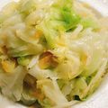 姚佩妘 的 蝦皮炒高麗菜 cooksnap