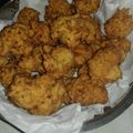 El cooksnap de Maru Villagrán cuando hizo Buñuelos de arroz.