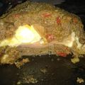 El cooksnap de celeste zanni cuando hizo Pan de Carne relleno.