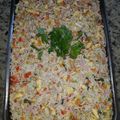 El cooksnap de Victorina Garay cuando hizo Arroz chino.