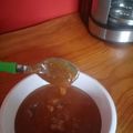El cooksnap de Paola Ferreira Con Bruno Moya cuando hizo Dulce de leche casero😋😋.