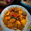 Sucharita Mukherjee's cooksnap of when they made এঁচোড় চিংড়ি(Enchor chingri recipe in Bengali).