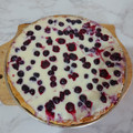 El cooksnap de Sofi cuando hizo Kuchen arándano frambuesa.