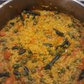 El cooksnap de Benito Garcia Escobar cuando hizo Arroz de verduras.