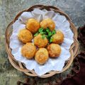 Cooksnap dari Desriayu untuk resep Bola Ubi Isi Keju Lumer (Gluten -Free)