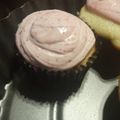 El cooksnap de Stephanie Garcia cuando hizo Cupcake de vainilla con crema de frutillas.