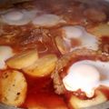 El cooksnap de Norali cuando hizo Bifes a la criolla.