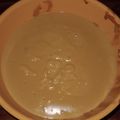 El cooksnap de tiziana cuando hizo Postre tipo serenito 2 sabores con leche en polvo o leche común.