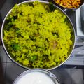 Sonal Karia's cooksnap of when they made ઈન્દોરી પૌવા (Indori Poha Recipe In Gujarati).