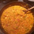 Rónán Morgan's cooksnap of when they made Chicken & Nduja paella.