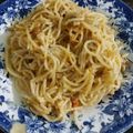 Areeba Masroor's cooksnap of when they made Spaghetti.