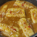 El cooksnap de juan cuando hizo Cazuela de pescadilla encebollada con vino tinto.