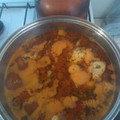El cooksnap de Lucas Pinares cuando hizo Guiso de arroz con pollo casero.