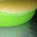 Cooksnap dari Kacang polong untuk resep Ogura Cake Pandan Soft Moist ala Ci Tintinrayner