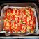 El cooksnap de Lorena Llanes cuando hizo Calabacines, berenjenas y pimientos rellenos.