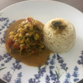El cooksnap de Dagoberto cuando hizo Pollo al curry thai.