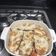 El cooksnap de XAVIER cuando hizo Berenjena y calabacita gratinada.