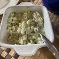El cooksnap de Nora Mouta cuando hizo Ensalada Waldorf.