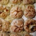 El cooksnap de Laura cuando hizo Knishes de papa y cebolla.