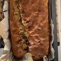 Cooksnap από sofia kras στη συνταγή Ελαφρύ, κέικ χωρίς ζάχαρη και χωρίς μίξερ!!! Με μπανάνα!!!