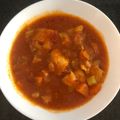 El cooksnap de Malagueña salerosa cuando hizo Bacalao con tomate, patatas y hierbas provenzales.