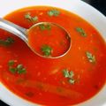 Kajal Rajpara's cooksnap of when they made ટામેટાં નું સૂપ(Tomato Soup Recipe in Gujarati).
