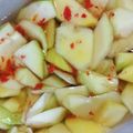 Cooksnap dari Rosita Firmansyah untuk resep 294. Manisan Mangga Muda
