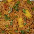 Ishita Panday का कुकस्नैप जब उन्होंने नमकीन सेवइयां (Namkeen seviyan recipe in hindi) बनाया था।