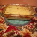 El cooksnap de steven quesada cuando hizo Tambor de papas con picadillo de pollo y cerdo.