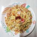 pratiksha jha का कुकस्नैप जब उन्होंने पापड़ मसाला (Papad Masala recipe in Hindi) बनाया था।