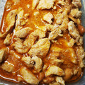 El cooksnap de Fitcat_danny cuando hizo Pechugas de pavo con almendras con el robot (Lidl) Monsieur Cuisine Plus.