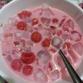 Cooksnap dari Melissa Aprianti untuk resep Es Semangka Jelly Susu